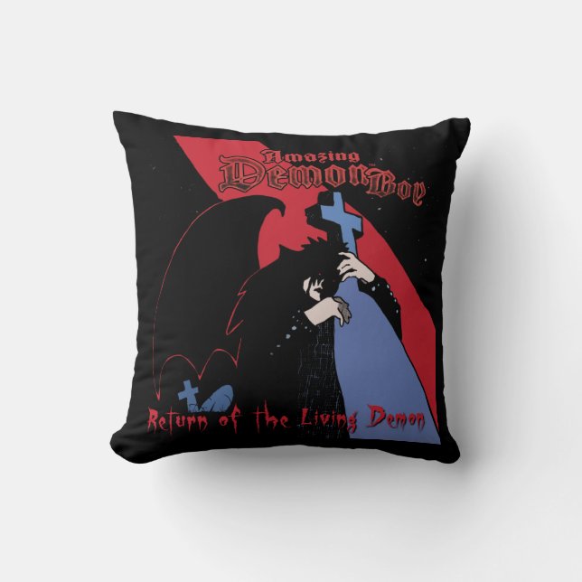 Coussin Extraordinaire Demon Boy Retour de l'oreiller démo (Recto)
