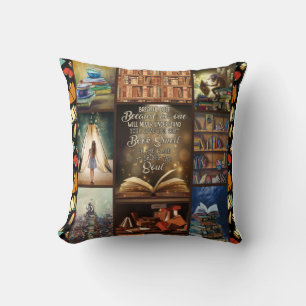 Coussin Extraordinaire I Love Livres Couverture Cadeau Liv