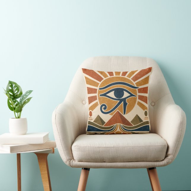 Coussin Eye of Horus Pillow (Chaise)