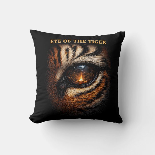 Coussin Eye of the Tiger (Recto)