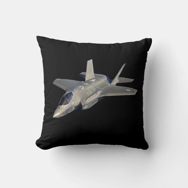Coussin F-35 Lightning II Panther Jet Fighter (Recto)