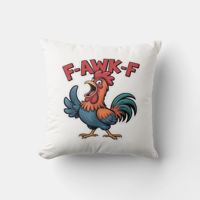 Coussin F-Caw-F Classique Cool Unique (Recto)