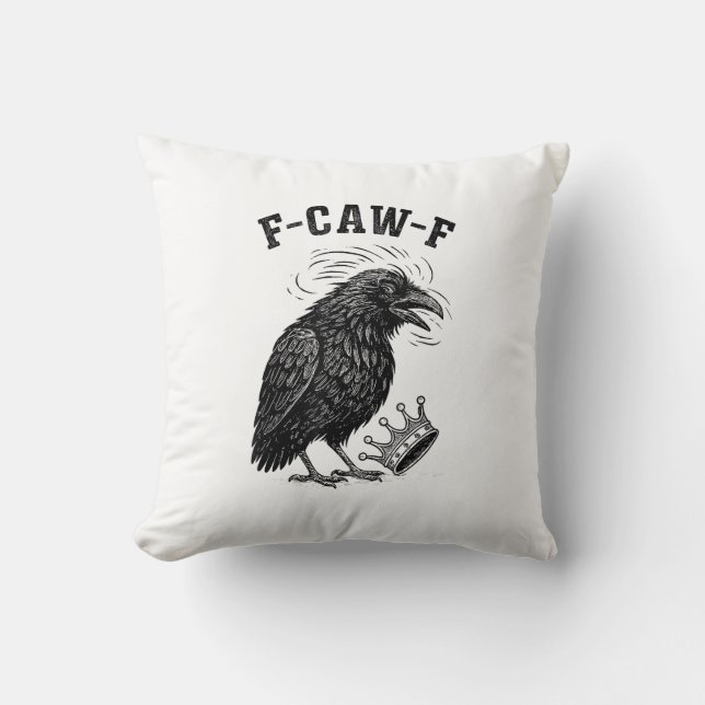 Coussin F Caw F Pas De Rois En Amérique Style Créatif (Recto)