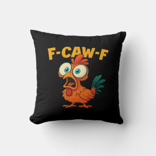 Coussin F-Caw-F Poulet Créatif Casual Essentiel