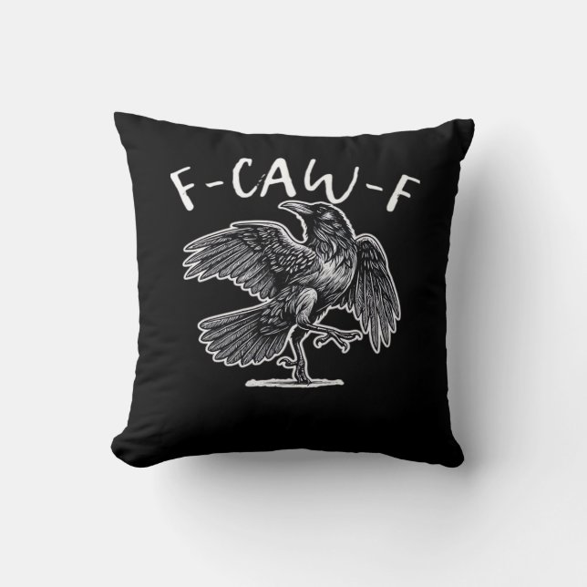 Coussin F-Caw-F Tendance Décontractée (Recto)