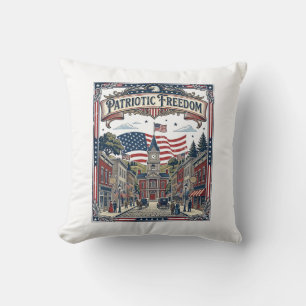 Coussin Fabricant de savon patriotique