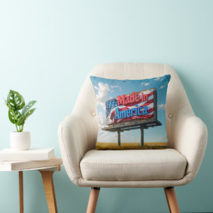 Coussin Fabriqué En Amérique Billboard