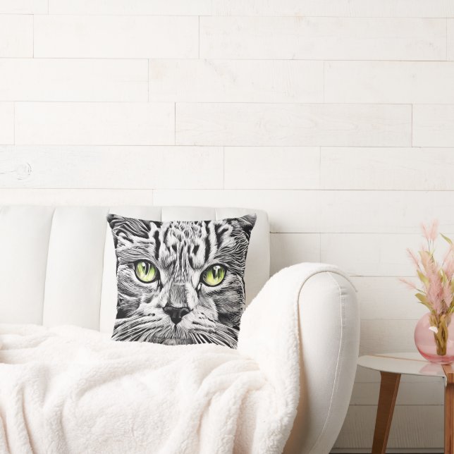 Coussin Face de chat (Canapé)