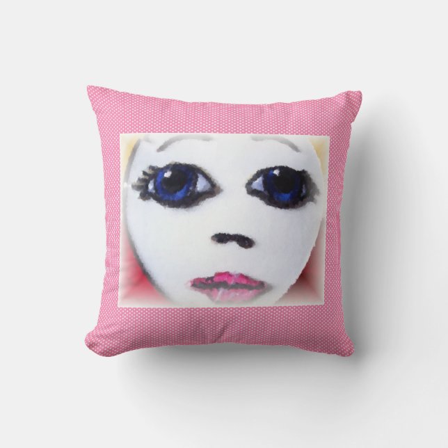 Coussin Face de poupée (Recto)