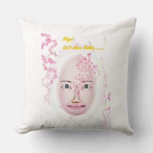Coussin Face Srs - Happy Smile - Smile avec moi