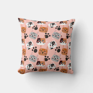 Coussin Faces de chat
