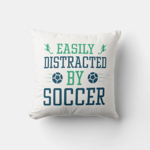 Coussin Facilement Distrait Par Le Football