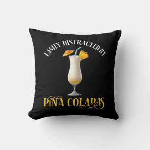 Coussin Facilement Distrait Par Les Pina Coladas