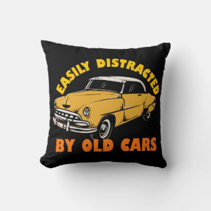 Coussin Facilement Distrait Par Les Vieilles Voitures