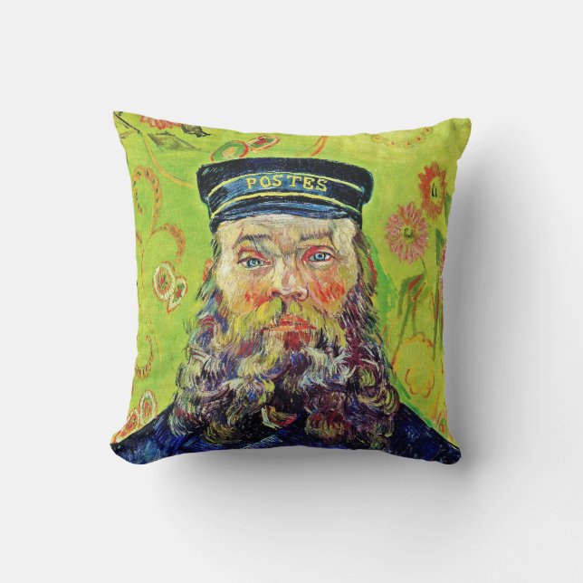 Coussin Facteur Joseph Roulin Vincent van Gogh de portrait (Recto)