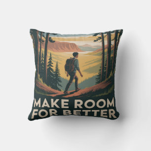 Coussin Faire de la place pour mieux