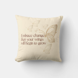 Coussin Faire place au changement