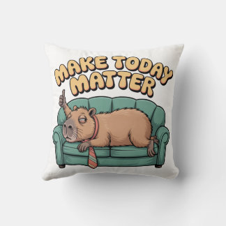 Coussin Faire que Aujourd'hui Compte