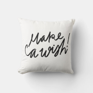Coussin Faire une typographie de souhait