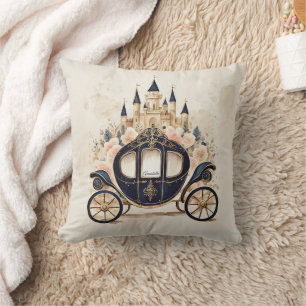 Coussin Fairytale Carriage and Castle