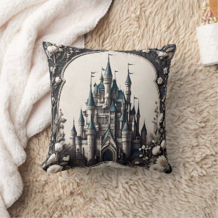 Coussin Fairytale Floral Castle
