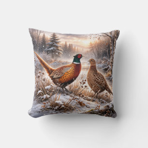 Coussin Faisan