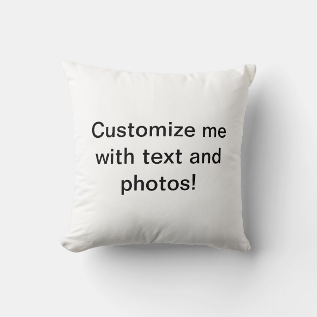 Coussin fait sur commande (Recto)