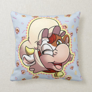 Coussin fait sur commande de coton de Mamoo de