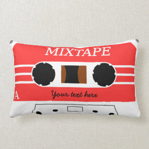 Coussin fait sur commande de MixTape