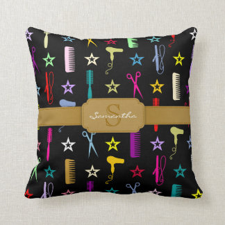 Coussin fait sur commande de monogramme de