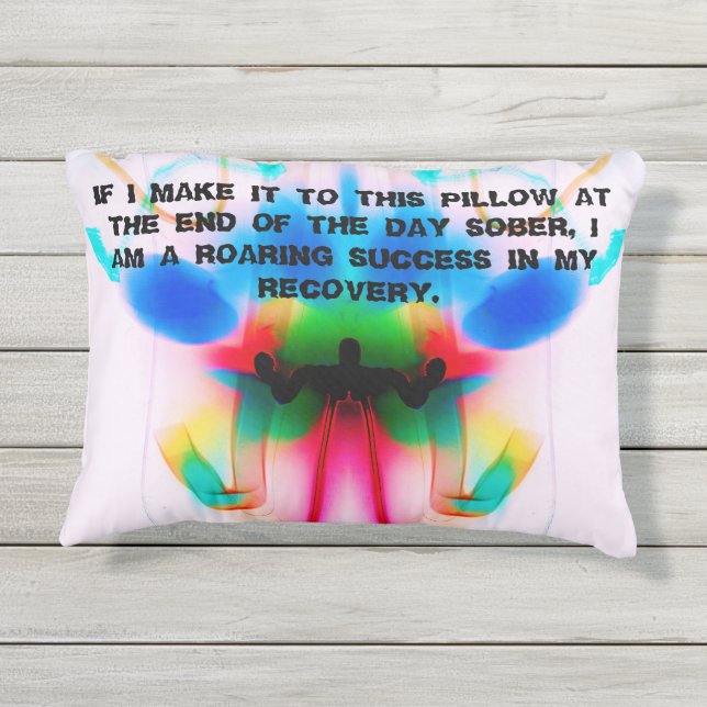 Coussin fait sur commande de sobriété d'accent, (Dos)