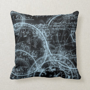 Coussin Faites les maths - règles de calcul