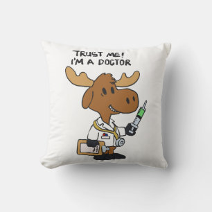 Coussin Faites-moi confiance, je suis médecin choisir la