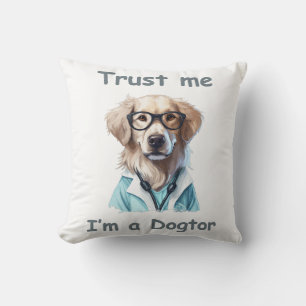 Coussin Faites-moi confiance, je suis un dogme