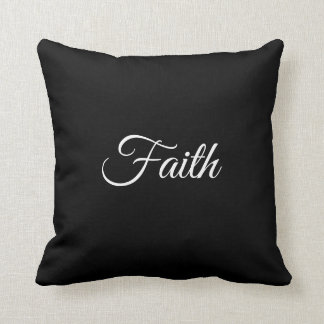 Coussin Faith Black Thaillow Pillow