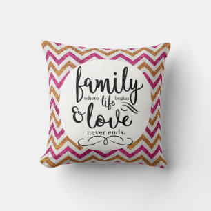 Coussin Famille