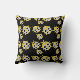 Coussin Famille de coccinelles adorables enfants
