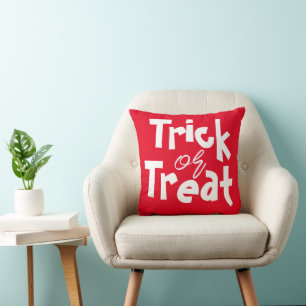 Coussin Famille Halloween citrouille éffrayante jack-o-lan