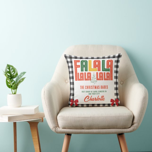 Coussin Famille Karaoke Carols Choir Group (Chaise)
