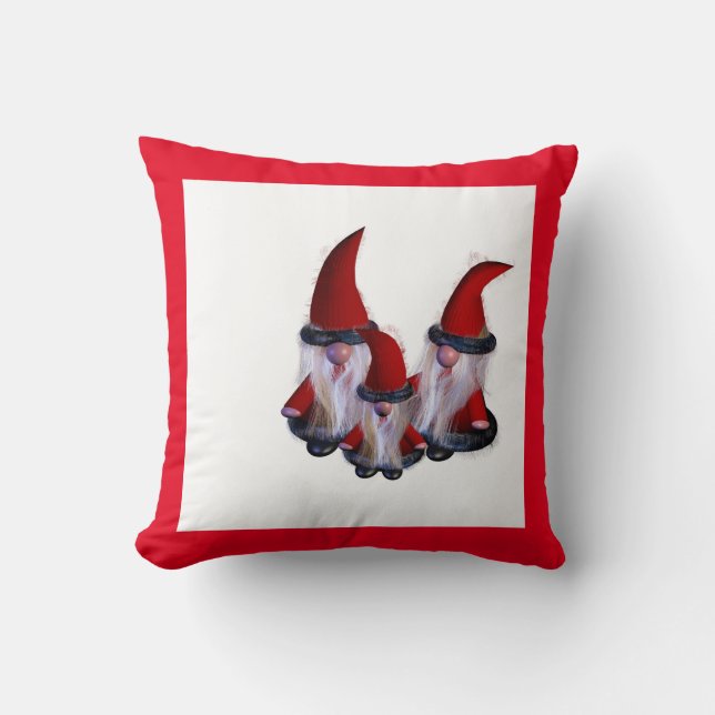 Coussin Famille naine Wonderland (Recto)