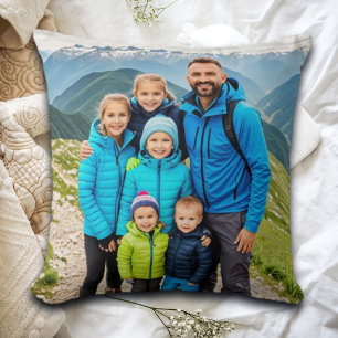 Coussin Famille personnalisée 2 photos
