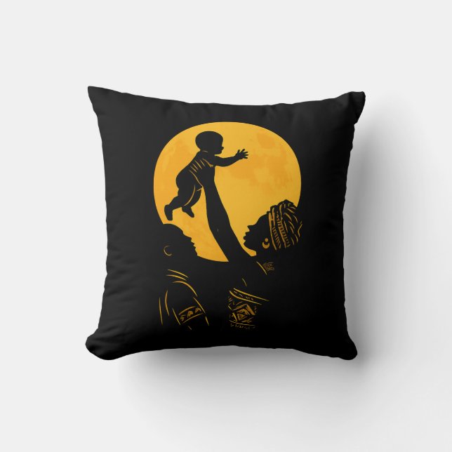 Coussin Famille pour toujours ! (Recto)
