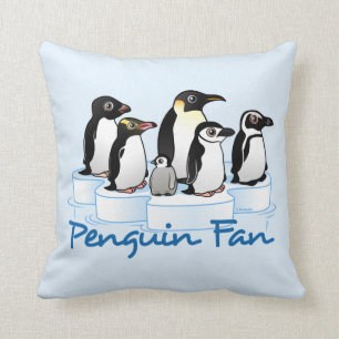 Coussin Fan de pingouin