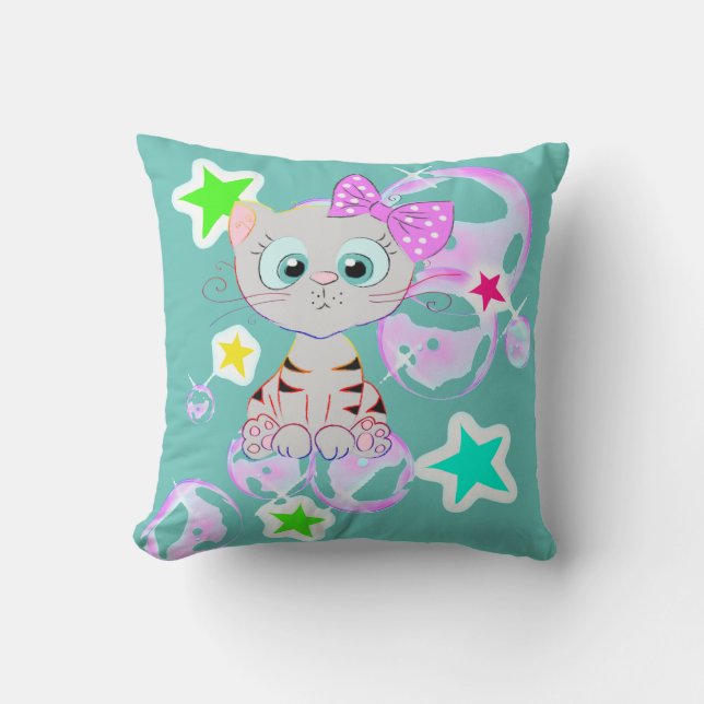 Coussin Fan Kitten (Recto)