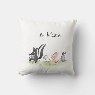 Coussin Fanfare Animaux Fantaisistes Personnalisée  