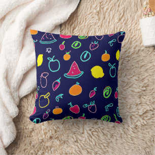 Coussin Fantasia des fruits colorés