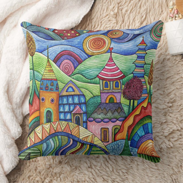Coussin Fantastique World Designer cushion (Couverture)