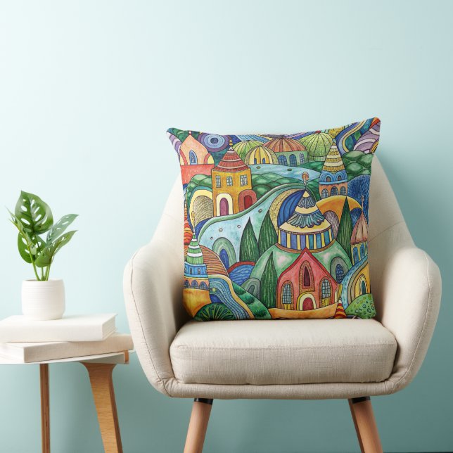 Coussin Fantastique World Designer cushion (Chaise)