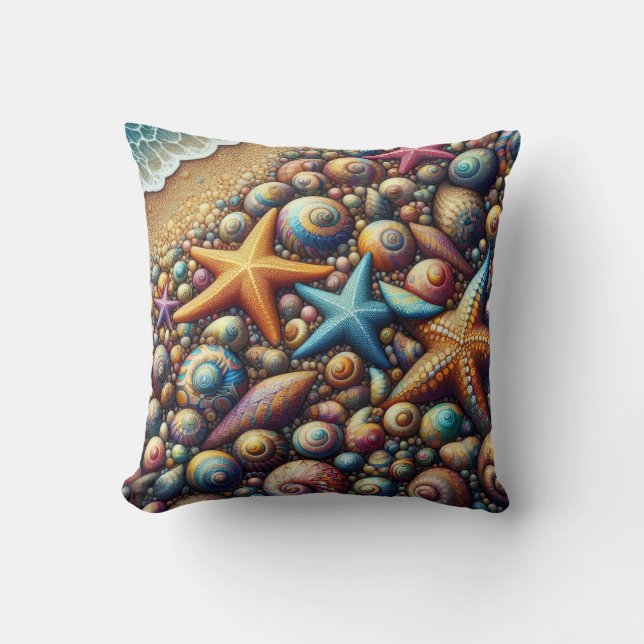 Coussin Fantasy Seashore cushions  (Recto)