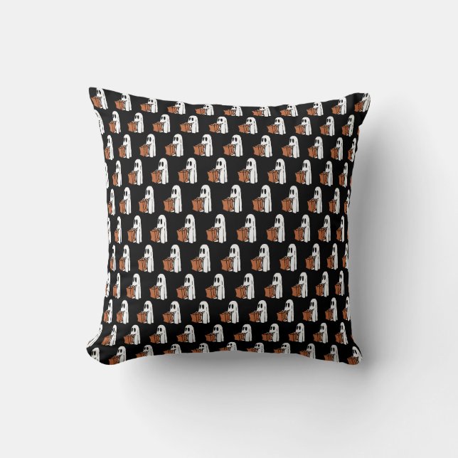 Coussin Fantôme avec sac à coller ou traitement (Recto)